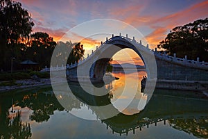 The Xiuyi Bridge in Summer Palace