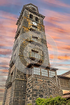 XIX Century bell tower in Tenerife