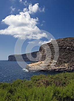 Xlendi Cliffs