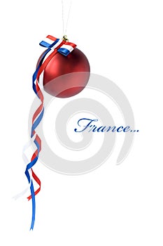 Xmas ball for France