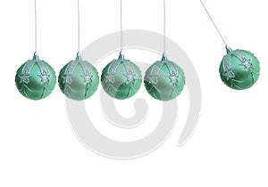 Xmas ball pendulum