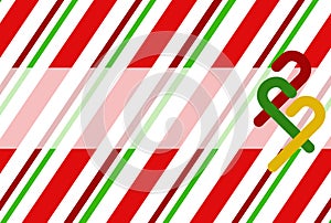 Xmas candy cane background