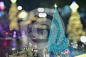 Xmas Tree blinking neno LED light