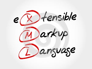 XML - eXtensible Markup Language photo