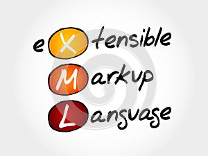 XML - eXtensible Markup Language photo