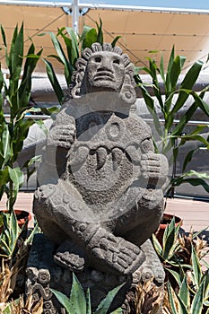 Xochipilli Maya Statue from Mexico: Ancient Corn Divinity