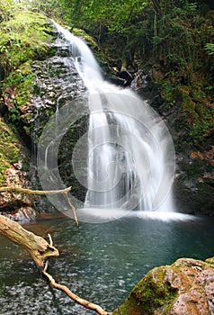 Xorroxin waterfall (Baztan Valley, Navarra, Spain)