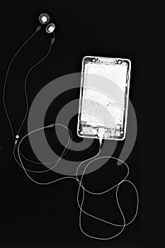 Xray of an MP3 Player