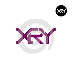 XRY Logo Letter Monogram Design