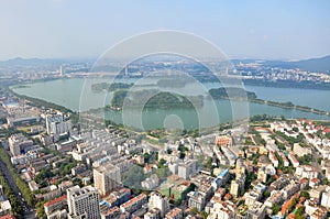 Xuanwu Lake in Nanjing, China