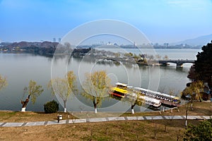 Xuanwu Lake Nanjing China Asia