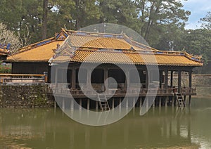 Xung Khiem pavilion in Tu Duc Royal Tomb, Hue, Vietnam