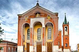 XVII century sanctuary in Italy photo