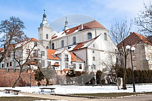 Jesuit church in Piotrkow Trybunalski photo