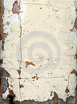 XXL Grungy Painted Wood photo