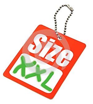 XXL Size Tag photo