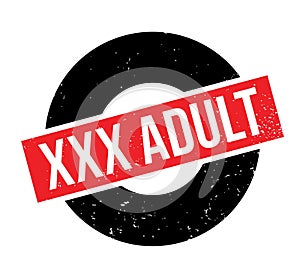 XXX Adult rubber stamp