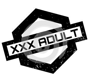 XXX Adult rubber stamp