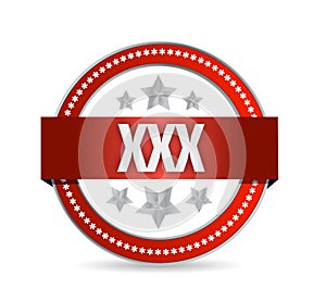 Xxx seal illustration design