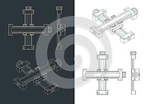 XY Linear actuator drawings