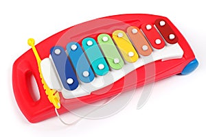 Xylophone for kids isolated