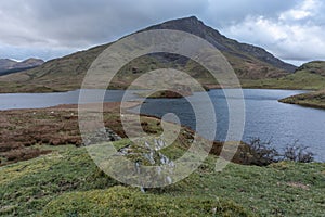 Y Garn and the Nantlle Ridge, Rhyd Ddu, Gwynedd, Snowdonia, Wales