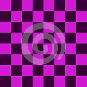 Y2k glamour pink seamless pattern. Backgrounds in trendy 2000s emo girl kawaii style. Chessboard. 90s, 00s aesthetic.