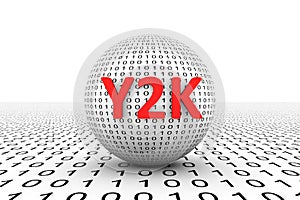 Y2K conceptual sphere