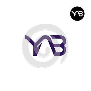 YAB Logo Letter Monogram Design