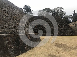 Yacata Pyramids in Tzintzuntzan