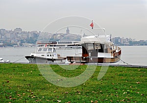 Yacht on Bosphorous Strait, Istanbul
