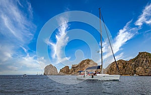 Yacht in Cabo San Lucas