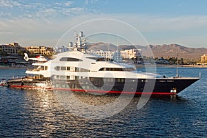 Yacht in Cabo San Lucas, Mexico