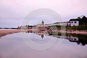 Yacht club at the Zelenogorsk