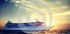 Yacht Cruise Ship Sea Ocean Tropical Scenic Concept