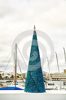 Yacht dock in Arrecife photo