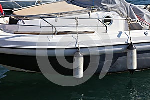 Yacht fenders in Italy