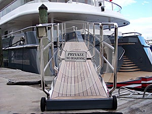 Yacht Gangplank