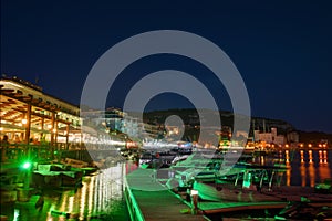 Yacht Harbor - night picture