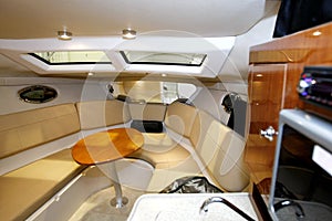 Yacht interior