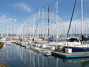 Yacht marina