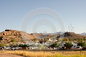 Yacht marina in San Carlos, Mexico photo