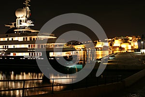 Yacht marina, Vittoriosa and Grand Harbour, Malta