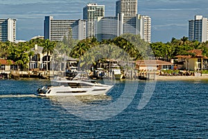 Yacht in Port Everglades