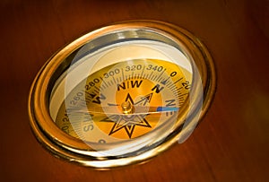 yacht`s compass