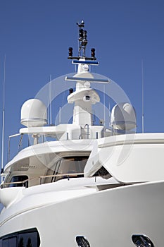 Yacht`s mast