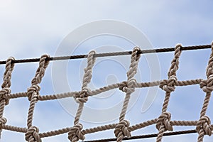 Yacht Safety Net Close Up