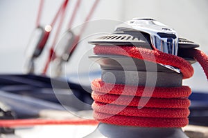 Yacht winch