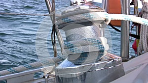 Yacht winch