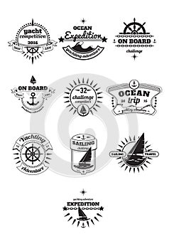 Yachting emblems